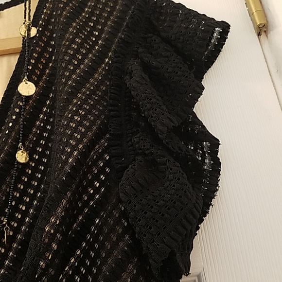 MAX STUDIO | Ruffled Lace LBD NEW - Picture 5 of 8